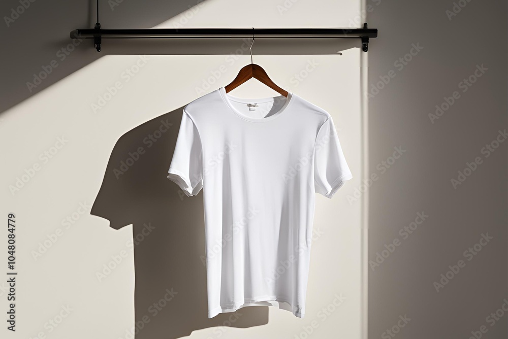 Wall mural mock t shirt design