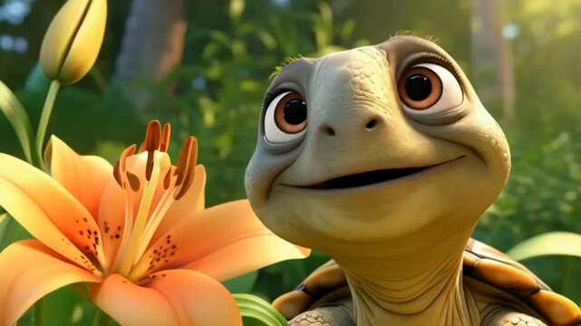 Turtle smile