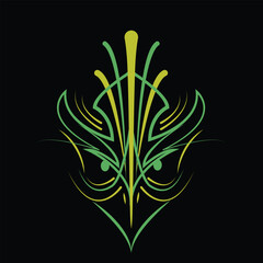 eagle with strip style