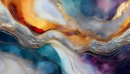 Colorful granite abstract background 