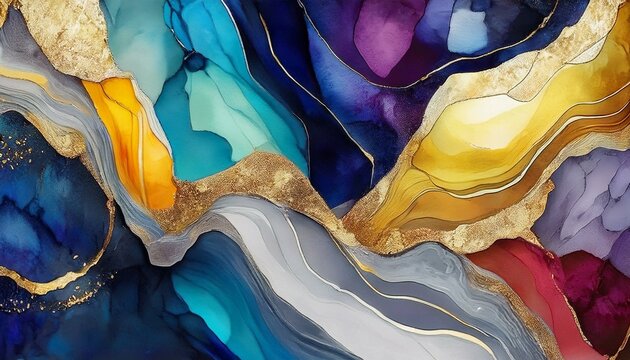 Colorful granite abstract background 