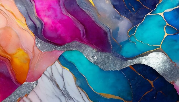 Colorful granite abstract background 