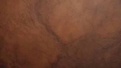 Fototapeta premium close up view of a rich, warm brown color with subtle variations in tone leather surface, showcasing a smooth and slightly textured appearance 