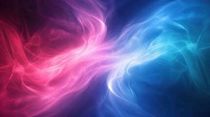 Abstract blue and pink gradient background, blending vivid colors into a modern and eye-catching design, ideal for creative visuals