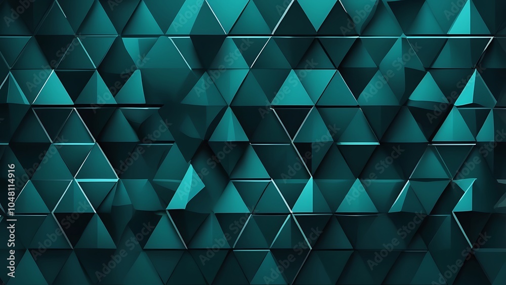 Aufkleber digital artwork featuring a geometric pattern with a three dimensional effect. the layout consists o