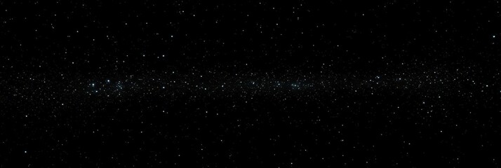 Fototapeta premium Starry Night Sky with Distant Galaxies and Stars