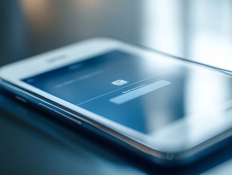 A close-up of a fraudulent website designed to capture login credentials, disguised as a trusted bank or social media platform.