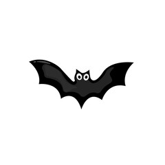 Halloween Bat isolated on white