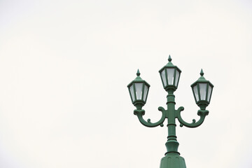 Obraz premium street lamp in the city