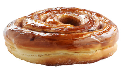 Fototapeta premium cinnamon bun png transparent background