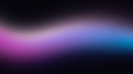 Luxury color gradient texture backdrop design. Elegant dark pink purple blue black color grainy glowing vibrant color flow, wave shaped website header, poster, banner