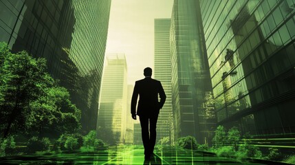 Alternative investments: Investor reviewing alternative investment strategies like REITs and hedge funds