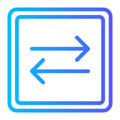 swap gradient icon