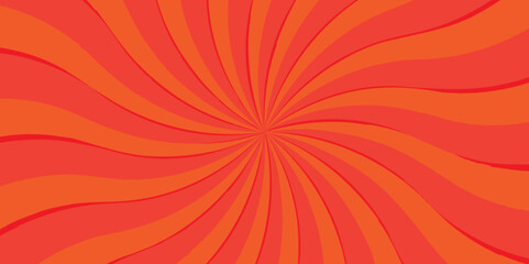 Vector sunburst pattern red design. Vintage sunrays illustration swirl grunge backdrop line. sun beam vector banner design and comic burst gradient concept pattern.	
