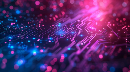 Obraz premium circuit board background