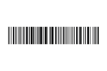 Barcode isolated on white background. Code stripes sticker. Barcode labels, customers qr code