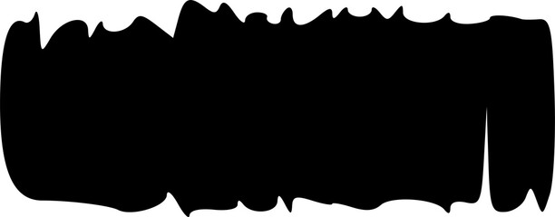 Brush strokes. Texture brushes and modern grunge brush lines. Png grunge brush