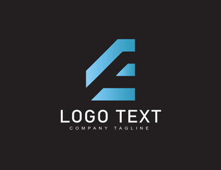 Letter f logo design vector template design for brand