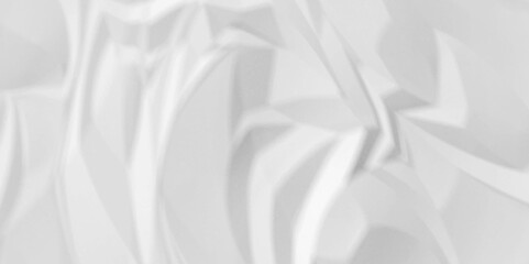 Obraz premium White crumpled paper background texture pattern overlay. wrinkled high resolution arts craft and Seamless white crumpled paper. 
