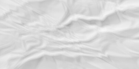 Fototapeta premium White crumpled paper background texture pattern overlay. wrinkled high resolution arts craft and Seamless white crumpled paper. 