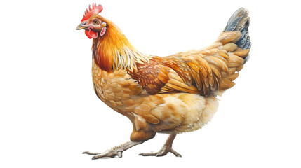 Fototapeta premium chicken drawing png transparent background