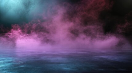 Fototapeta premium Foggy Background with Mist and Smoke Effects
