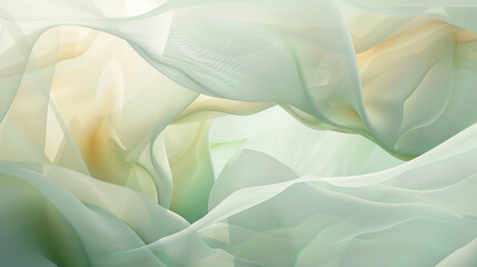Fototapeta premium Abstract backgrounds with soft overlapping shapes and gentle gradients, the flowing texture of ink creates a modern and light aesthetic.