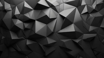 Fototapeta premium Abstract Black Triangle Pattern