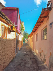 Gurzuf, the old street of the city.