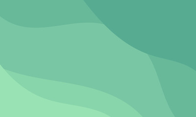 abstract green background with waves