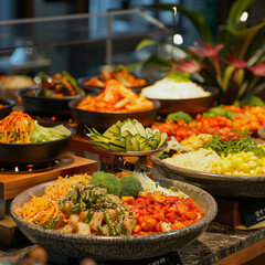 Authentic, vibrant Korean dishes.