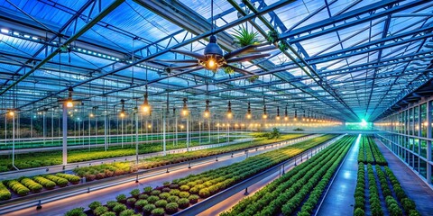 Enhanced Plant Growth with Futuristic Technology in a Long Exposure Scene for Agriculture and Sustainability
