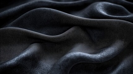 Fototapeta premium Elegant matte black surface with subtle shading and no gloss, perfect for modern, minimal visuals.