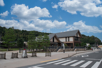 日本三景天橋立の玄関口の天橋立駅