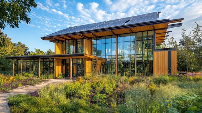 Sustainable building practices often incorporate alternative energy sources.