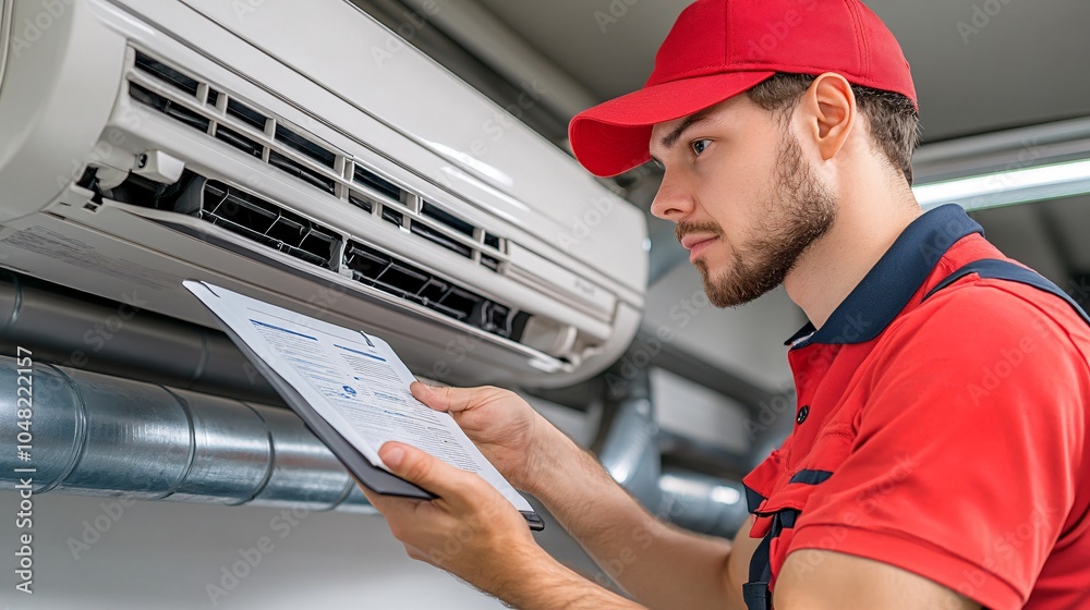 Poster technician setting up high-speed wi-fi in a newly moved-in home showcasing the importance of connect