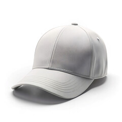 Fototapeta premium white baseball cap. helmet, cap, hat, baseball, white, isolated, safety, protection, clothing, blank, construction, object, hard, head, military, hardhat, uniform, headwear, illustration, war, templat