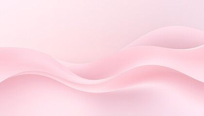 Fototapeta premium Soft Gradient Wave Background.