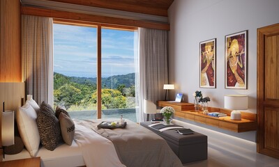 3D design for modern villa