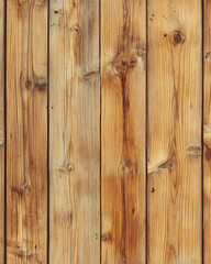 Fototapeta premium Photo of a rustic wooden plank wall with natural grain and aged texture 
