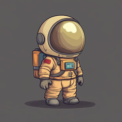 astronaut in space