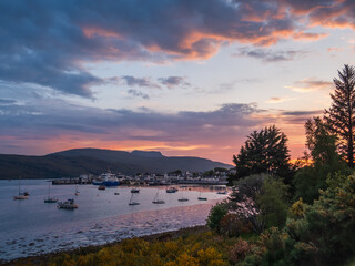 Ullapool Sunset Scotland