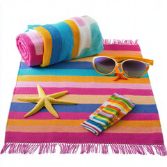 Beach Towel Isolated