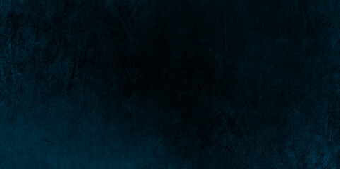 Obraz premium Blue grunge background with space wall, Beautiful abstract classic blue grunge decorative navy dark wall background. Abstract blue grunge background texture with dark rough concrete wall.