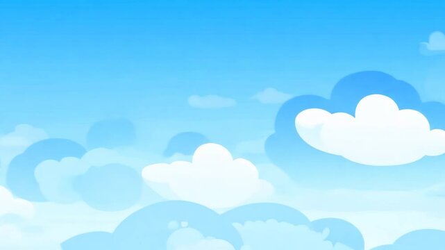 moving colored Animation clear clouds slowly blue sky cloud cloudscape motion heaven fluffy nature flying cloudy atmosphere weather loop animated beautiful fly floating graphic freedom movement minim