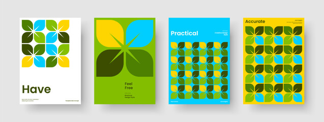 Fototapeta premium Modern Poster Layout. Abstract Report Template. Isolated Flyer Design. Brochure. Background. Banner. Business Presentation. Book Cover. Pamphlet. Notebook. Advertising. Handbill. Portfolio