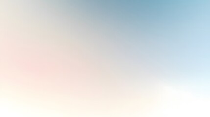 Light Blue and White Gradient Background Resembling a Clear Sky, Ideal for Web Banner Design with Ample Copy Space on the Right Side