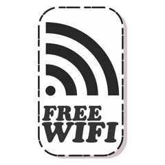WiFi sticker element