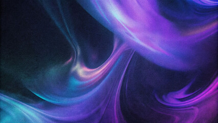 Fototapeta premium Abstract background with a purple and blue gradient, soft blurred light waves, smooth lines and curves, futuristic style, high resolution, high quality, sharp focus, blur effect, depth of field