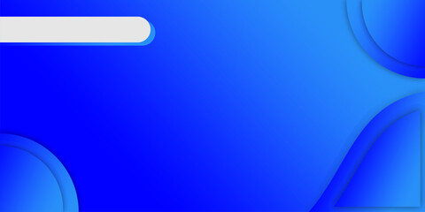 Blue gradient background concept and with modern technology light effect